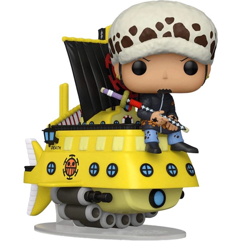 Funko Pop! Rides One Piece Trafalgar Law with Polar Tang 2023 Wondrous Convention Exclusive Figure #120