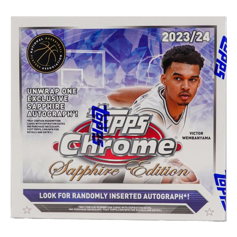 2024 Topps Chrome Sapphire Basketball Hobby Box