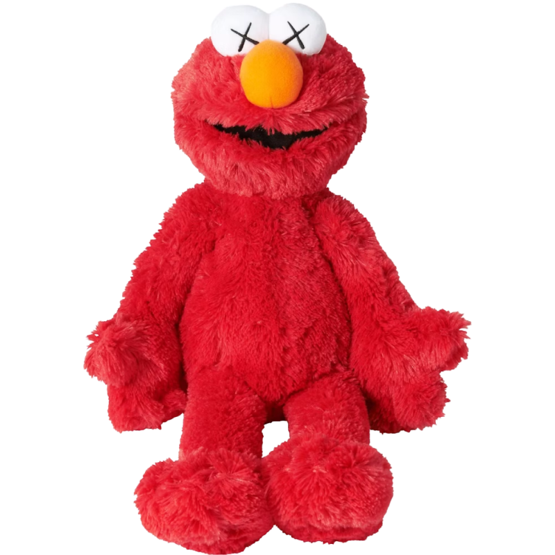 KAWS Sesame Street Uniqlo Elmo Plush Toy