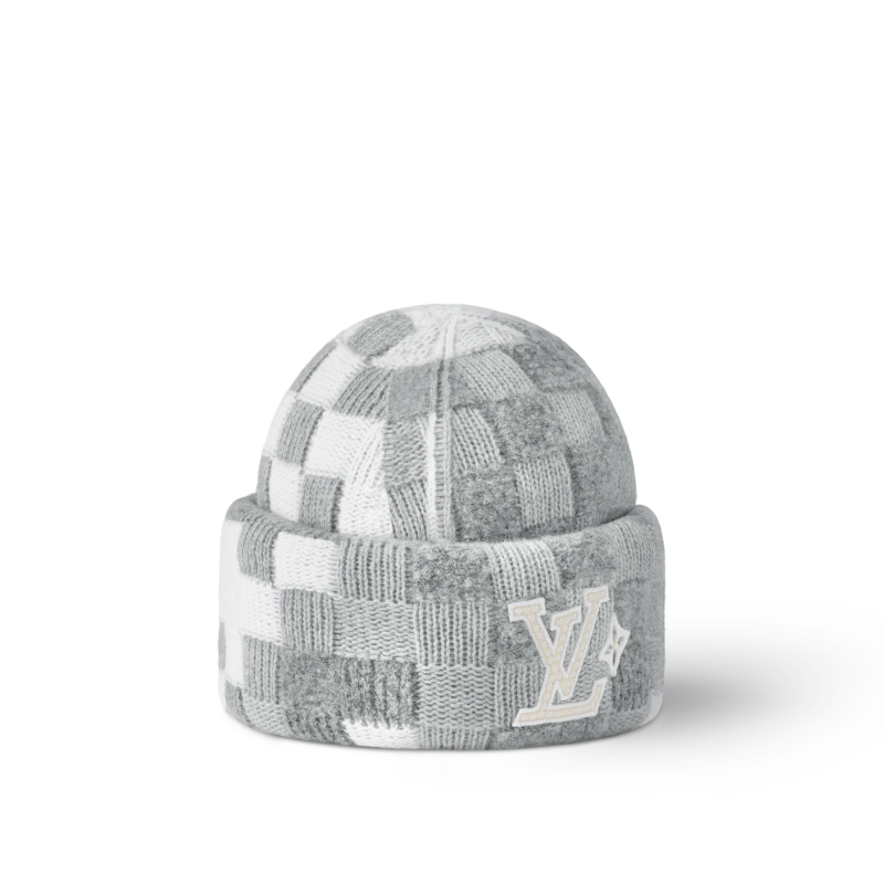 Louis Vuitton LV Crush Damoflage Pearls Beanie 1